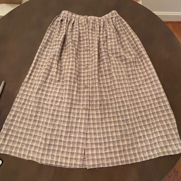 Vintage wool skirt - Picture 1 of 7
